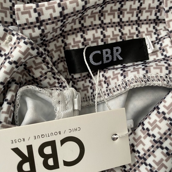 NWT CBR Geometric Print Dress Small - Picture 2 of 4